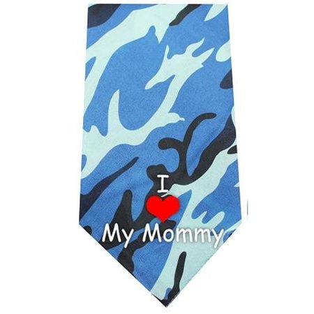 UNCONDITIONAL LOVE I Love Mommy Screen Print BandanaBlue Camo UN803748